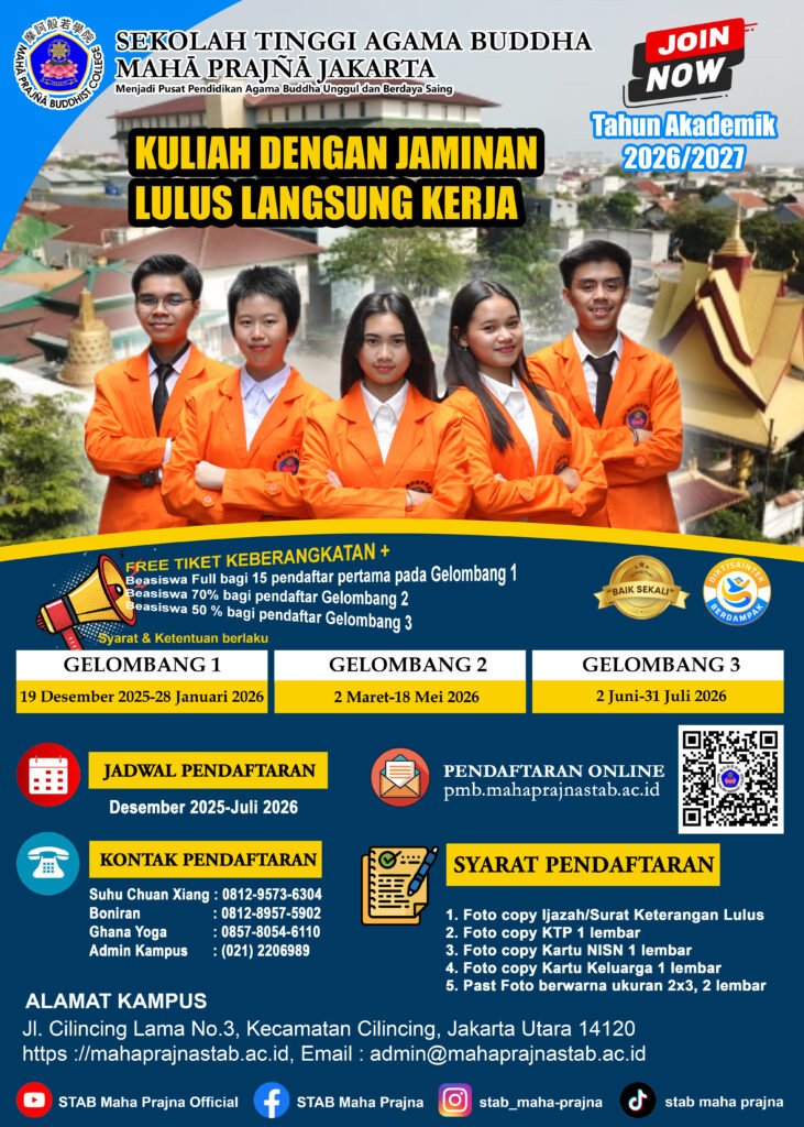 pamflet pmb 2026 2027 pmb+stab+mahaprajna+buddha